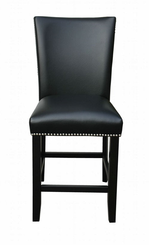 Camila Black Counter Height Chairs (includes 2 chairs) by Steve Silver