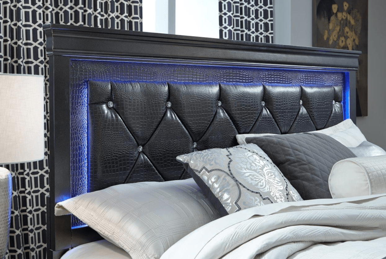 Queen Pompei Bedframe by PFC Furniture Industries