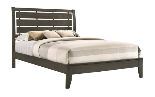 Queen Serenity Grey Bed Frame by Coaster
