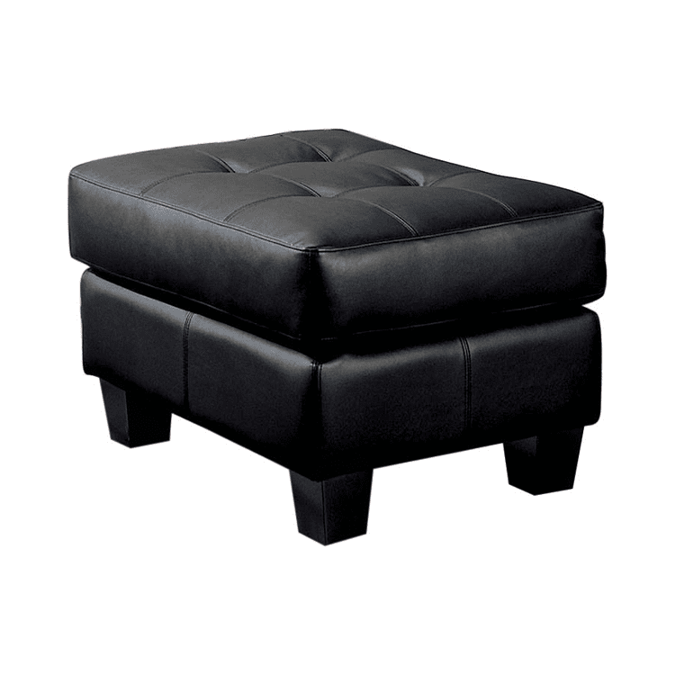 Samuel Black Ottoman by Coaster