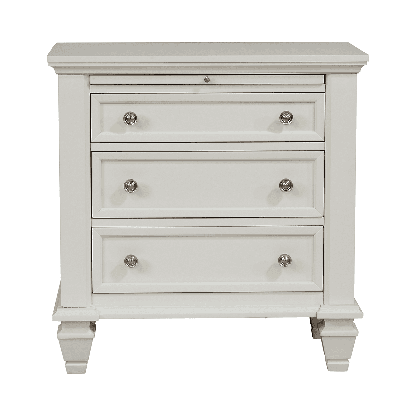 Sandy Beach Cream Nightstand by Coaster