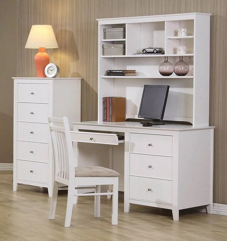 Selena Desk with Hutch by Coaster