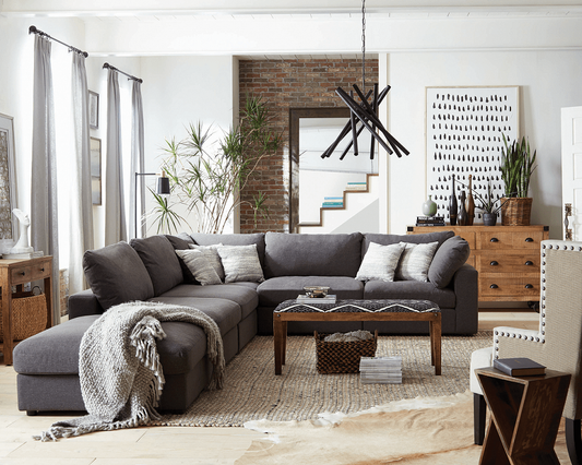 Serene Charcoal Modular Sectional by Coaster