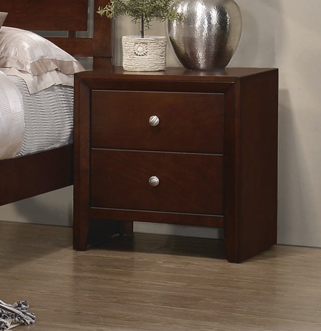Serenity Rich Merlot Nightstand by Coaster