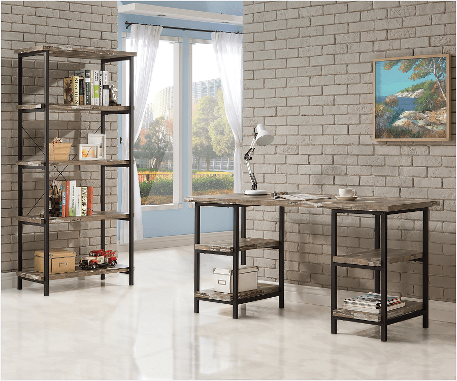 Kemper Salvaged Cabin Bookcase by Coaster