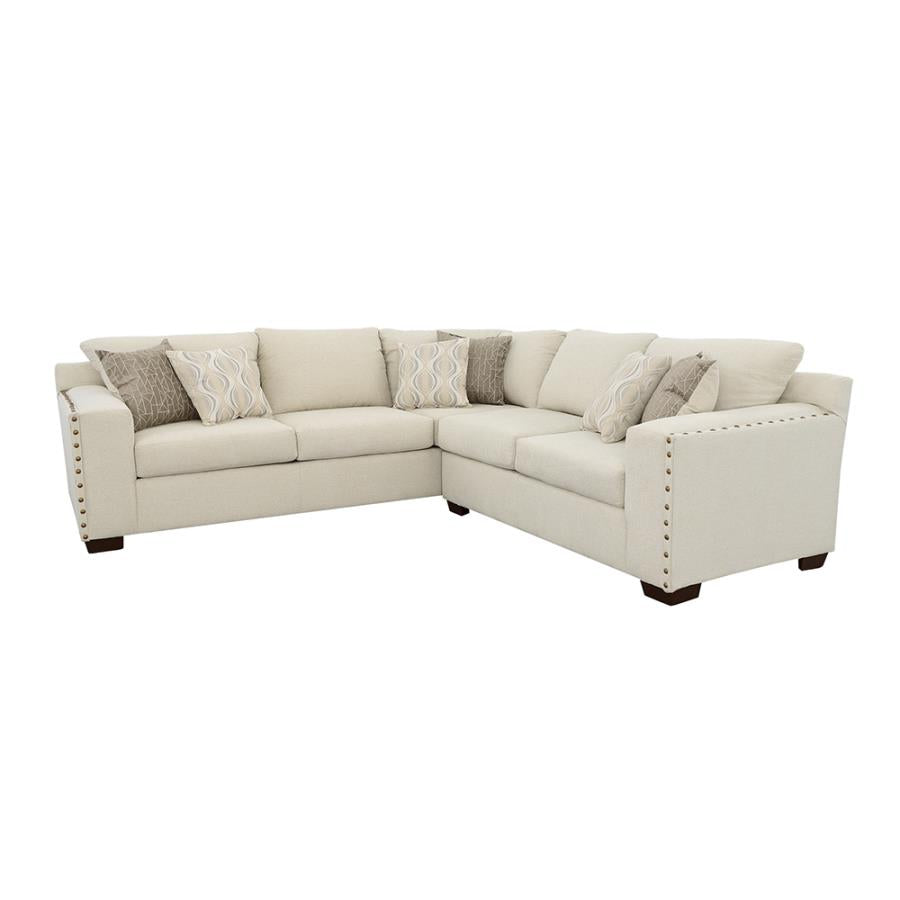 Briana Queen Bedroom Set with Aria Sectional Package Deal