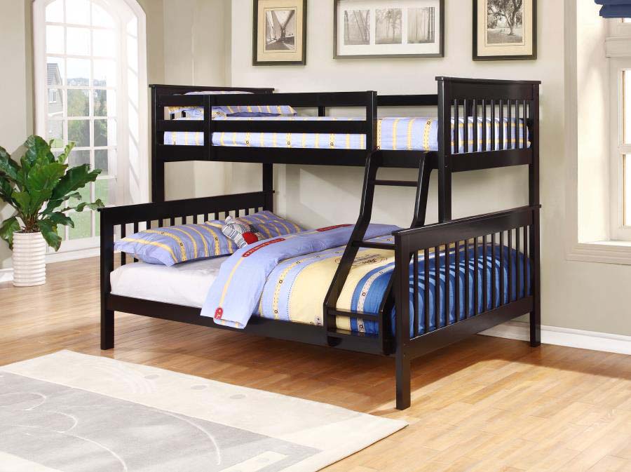 Chapman Black Full/Full Bunk Bed by Coaster
