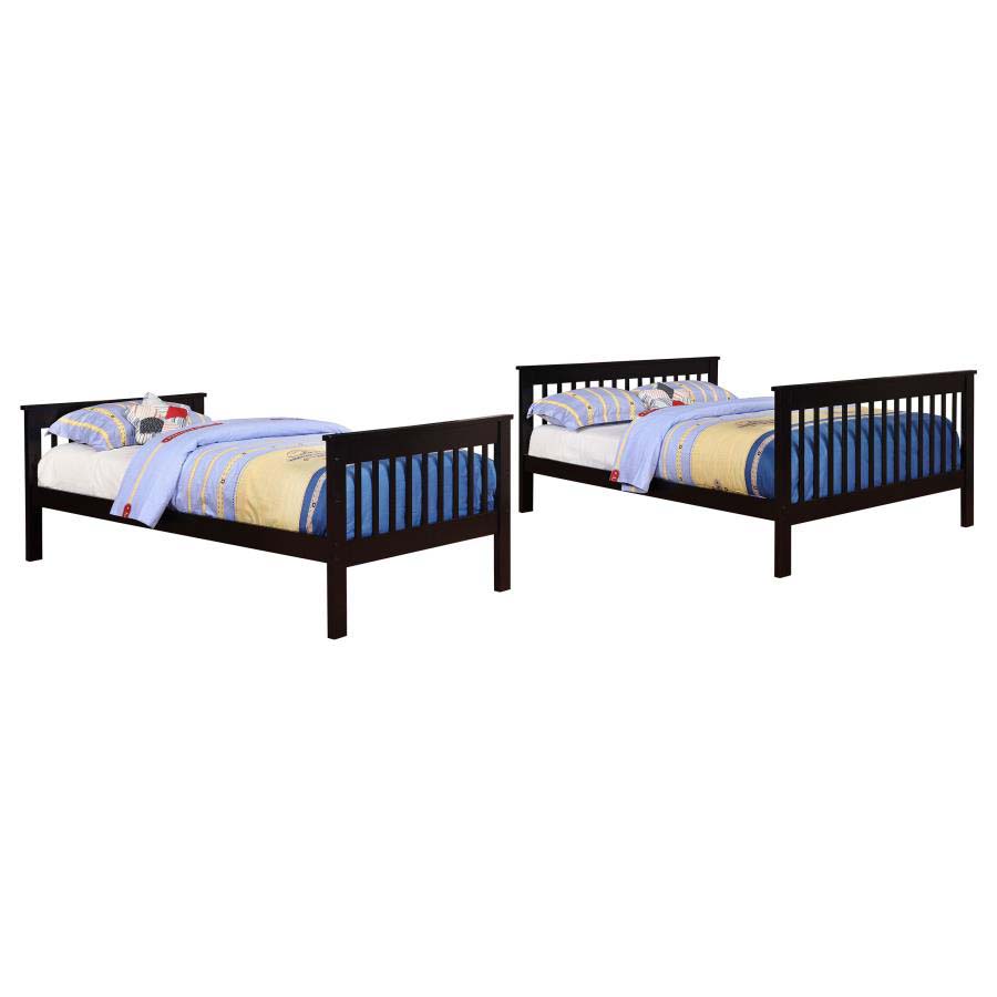 Chapman Black Twin/Full Bunk Bed by Coaster