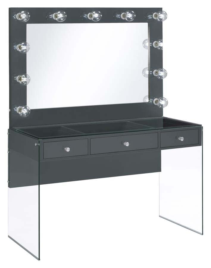 Afshan Vanity with LED Lighting Mirror by Coaster