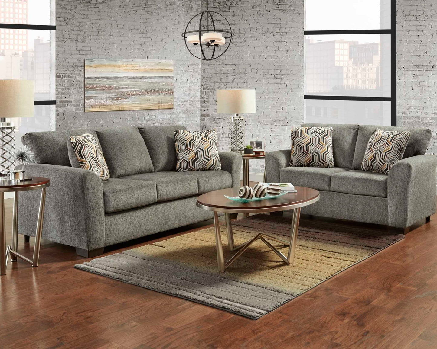 Allure Grey Sleeper Sofa by Affordable