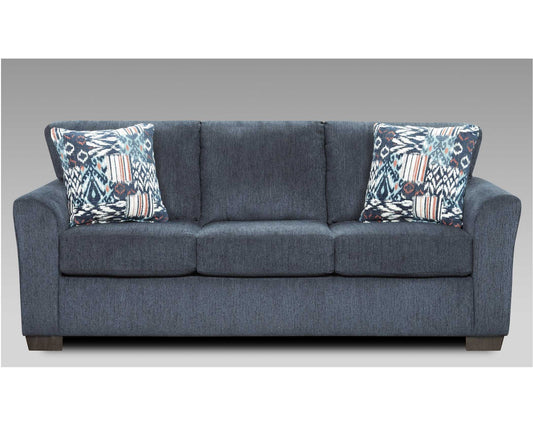 Allure Navy Sleeper Sofa by Affordable