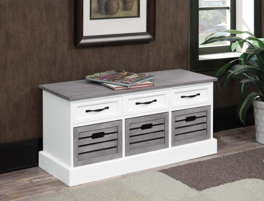 Alma Storage Bench by Coaster