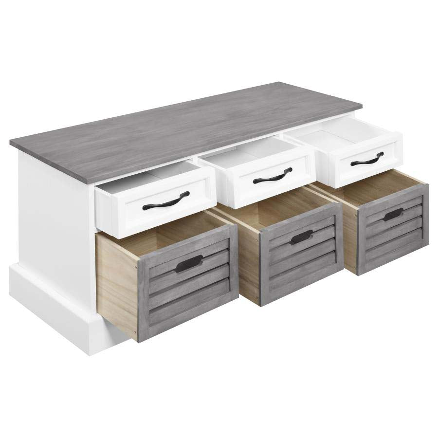 Alma Storage Bench by Coaster