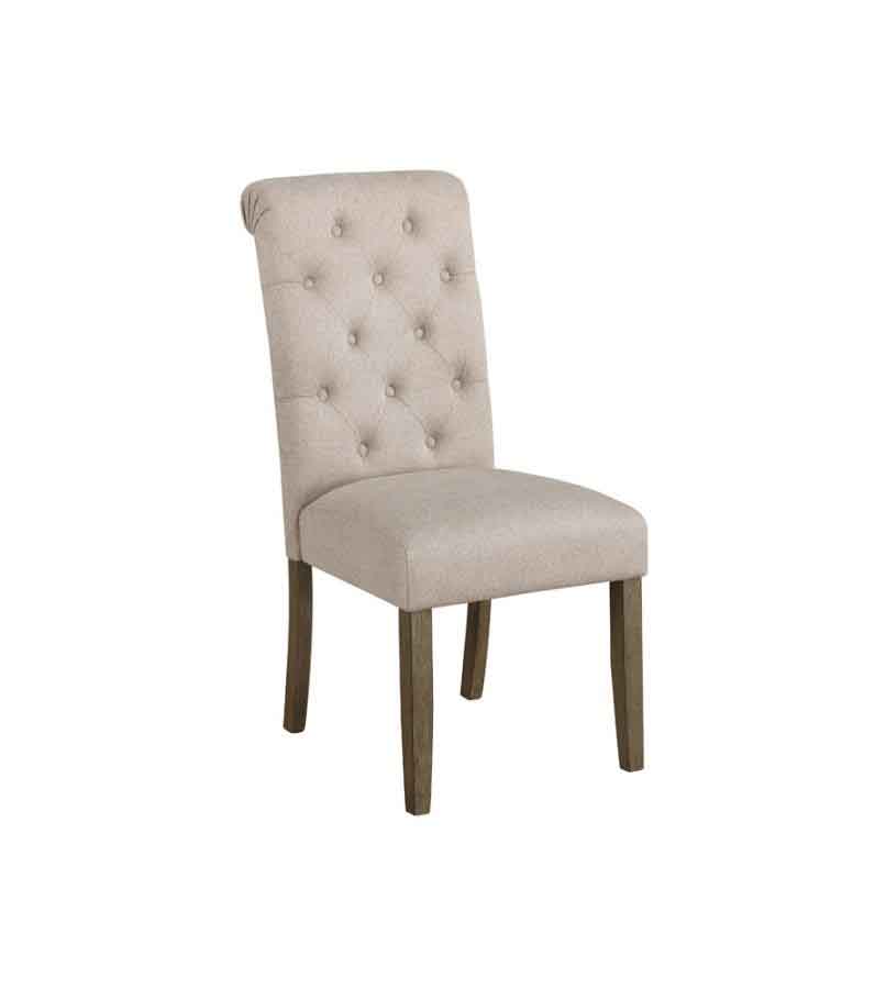 Balboa Beige Dining Chairs (includes 2 chairs) by Coaster