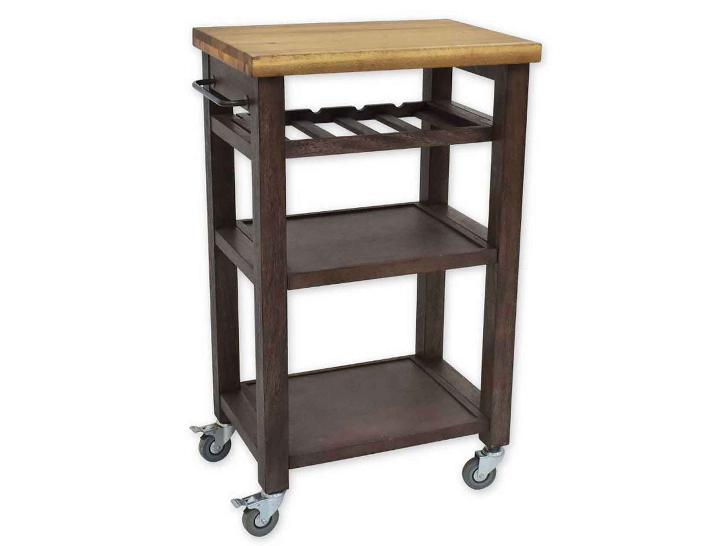 Belden Grey Kitchen Cart by Steve Silver