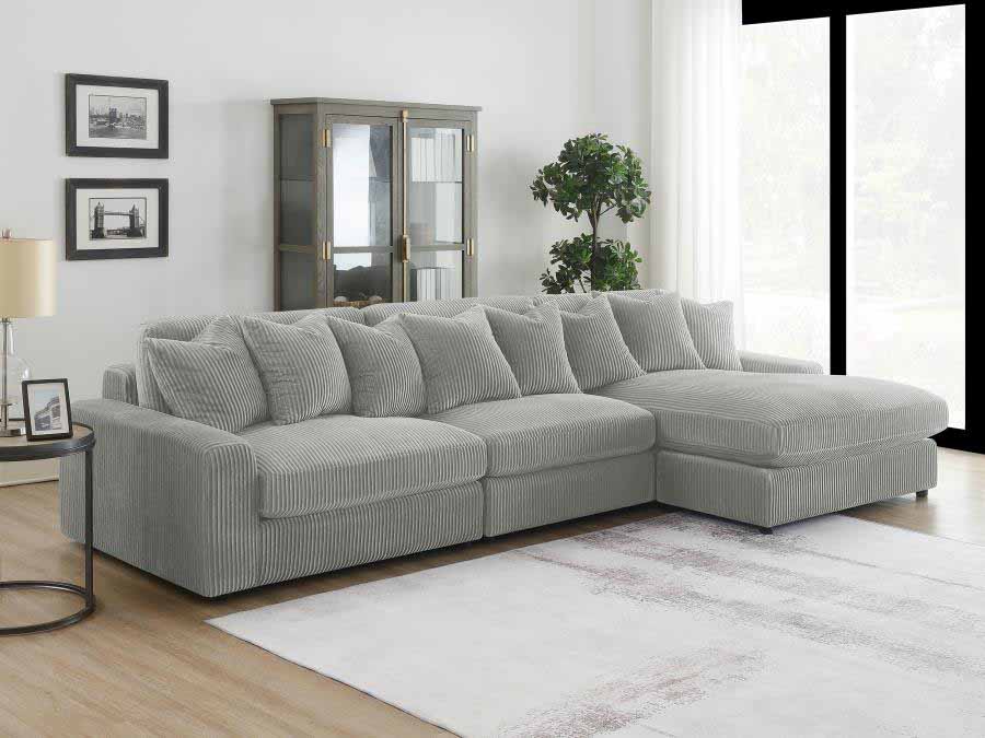 Blaine Sand Reversible Chaise Sectional by Coaster