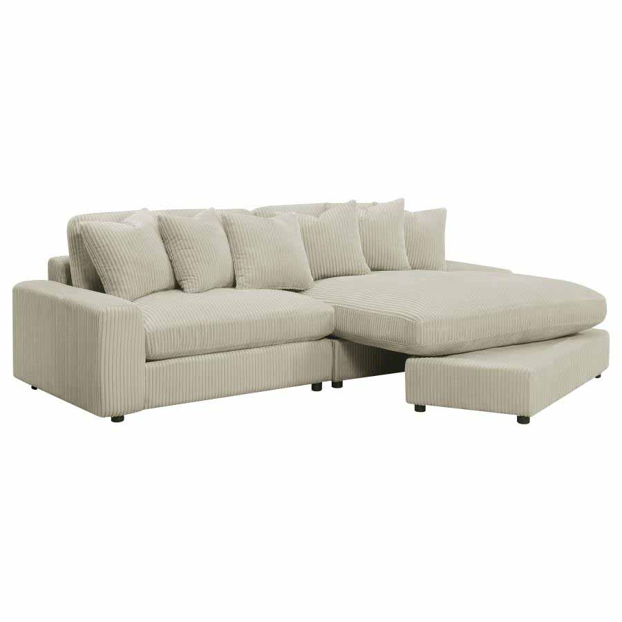 Blaine Sand Reversible Chaise Sectional by Coaster