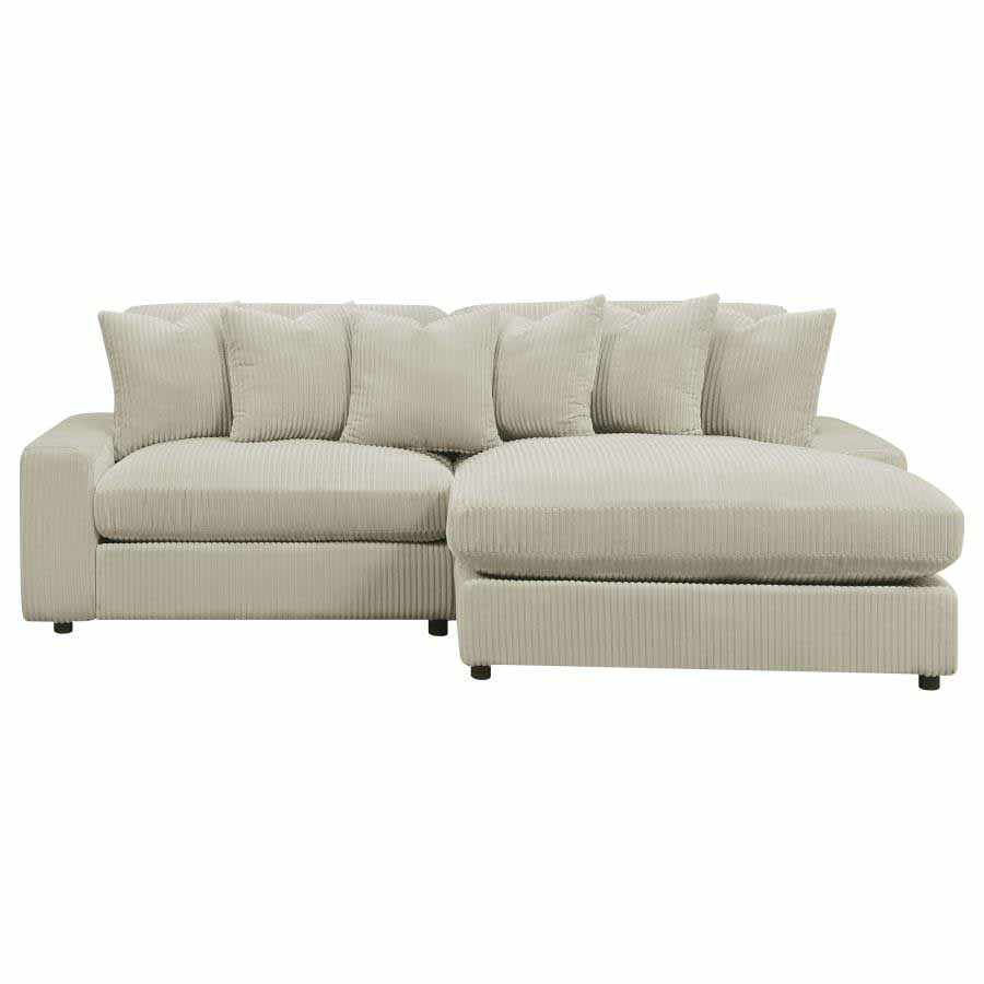 Blaine Sand Reversible Chaise Sectional by Coaster