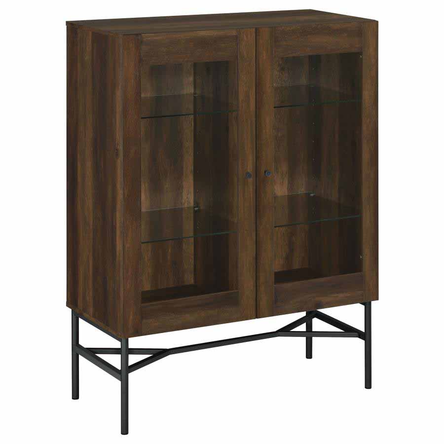 Bonilla Dark Pine 2-Door Cabinet by Coaster