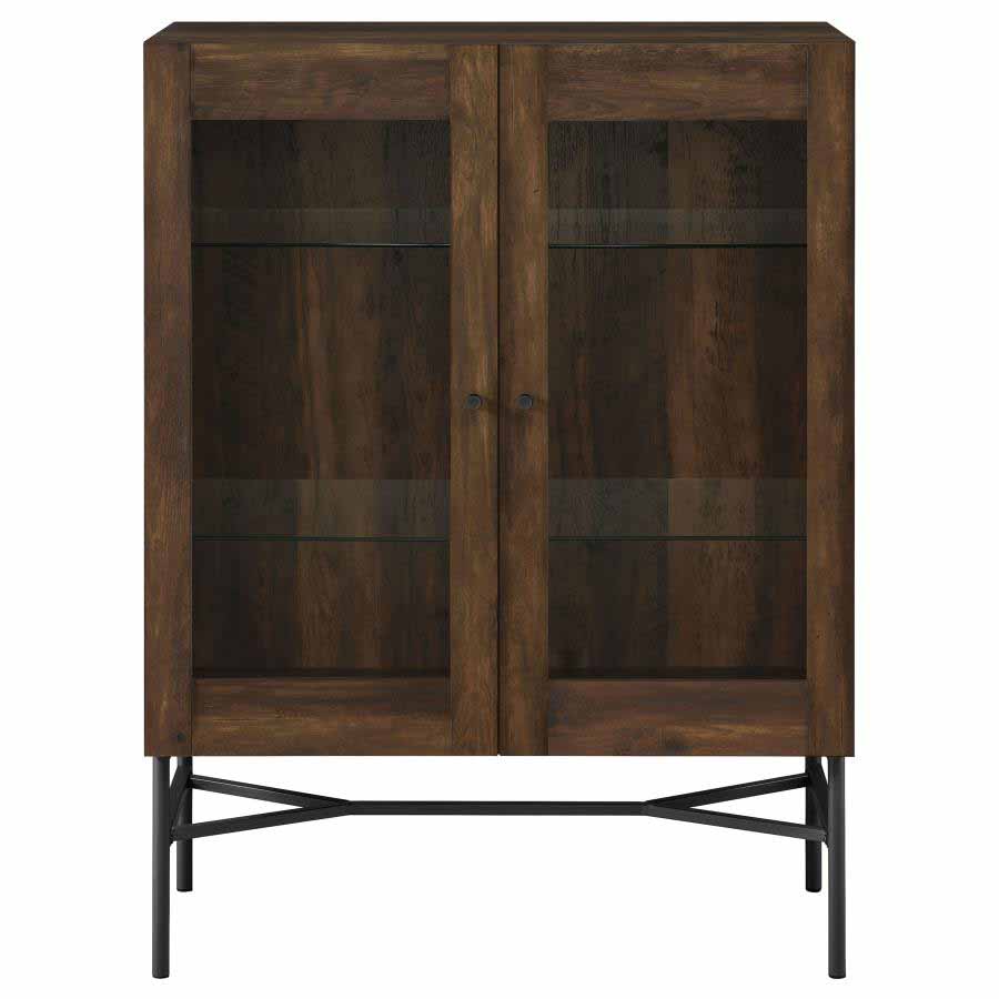 Bonilla Dark Pine 2-Door Cabinet by Coaster