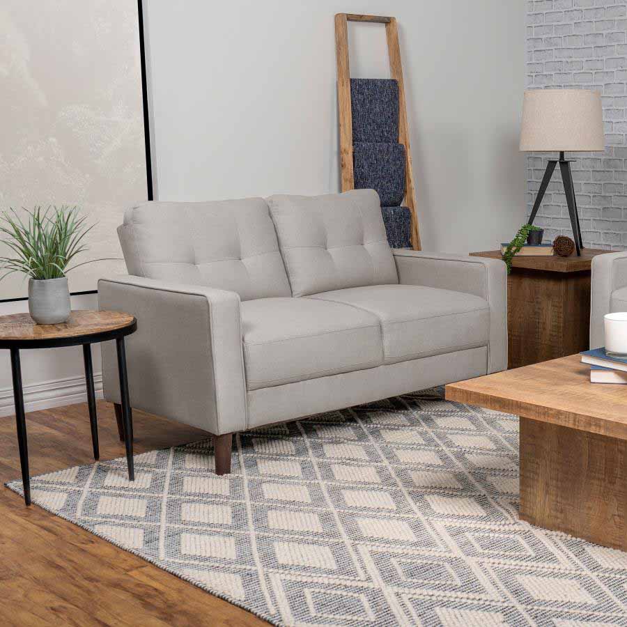 Bowen Beige Love Seat by Coaster