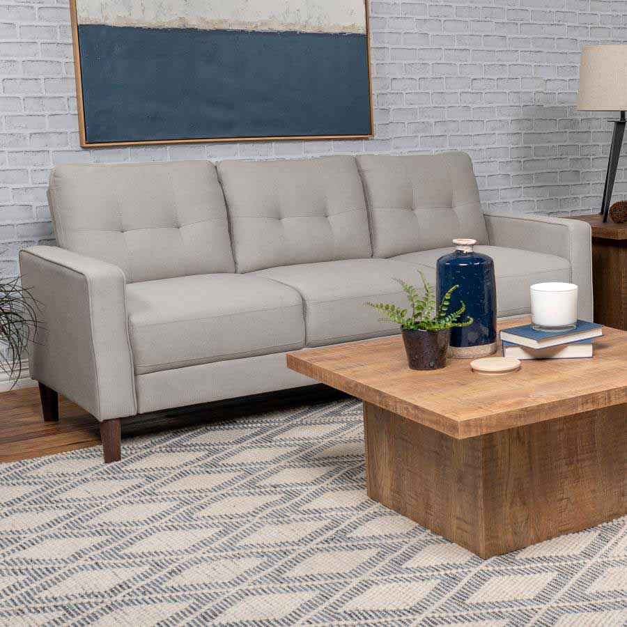 Bowen Sofa & Chair, Bradford Coffee Table & End Table, and Anita TV Stand Package Deal