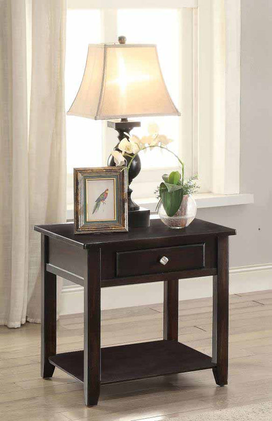 Bradford End Table with Drawer by Coaster