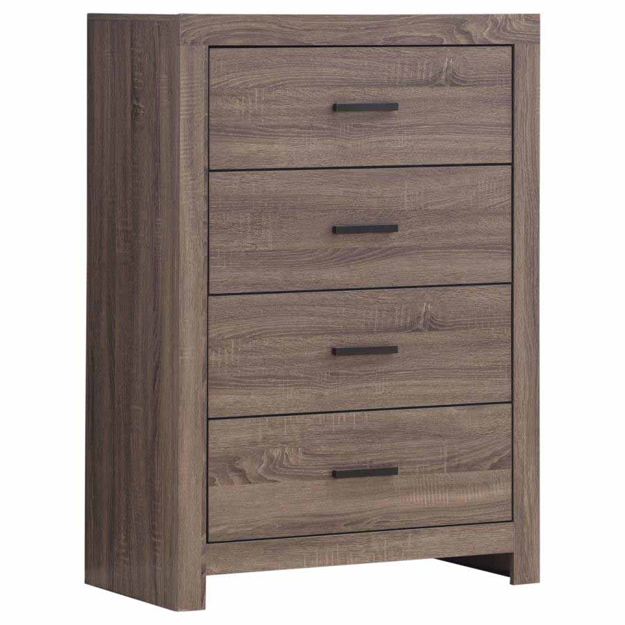 Queen Brantford Barrel Oak 5-Piece Bedroom Set by Coaster