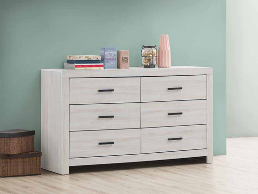 Brantford Coastal White Dresser by Coaster