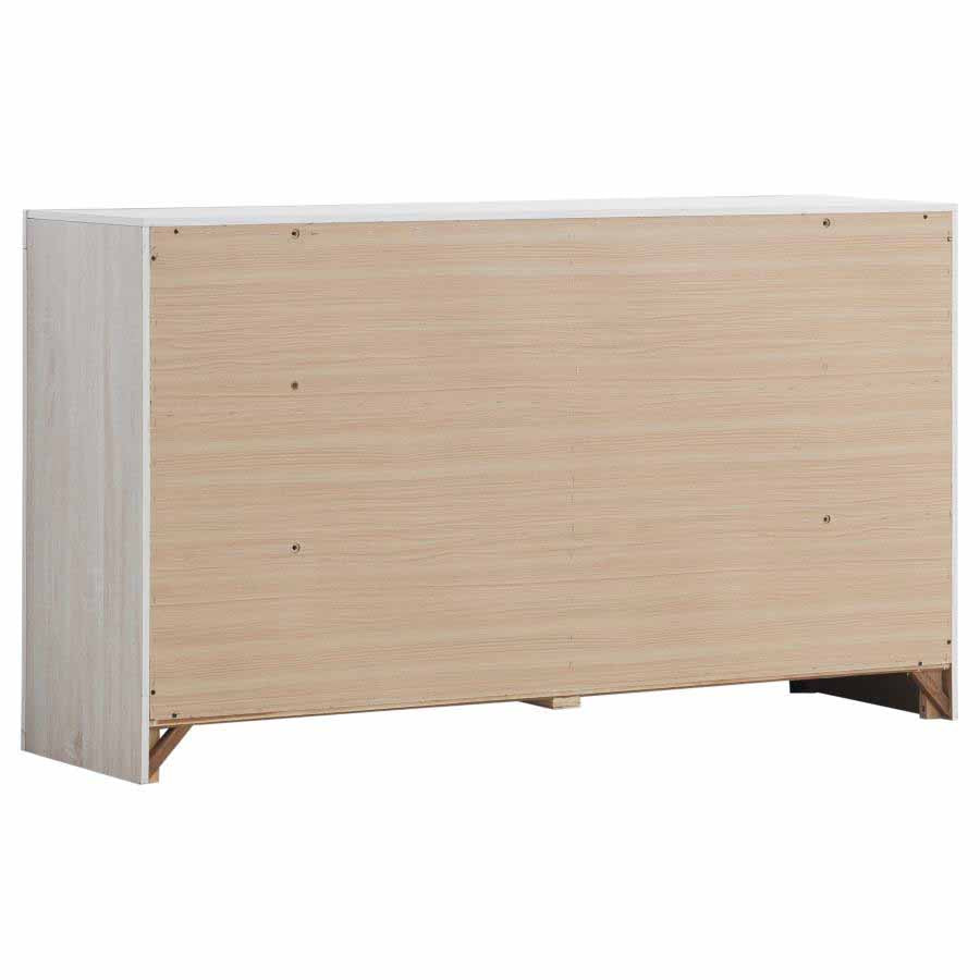 King Brantford Coastal White 5-Piece Storage Bedroom Set by Coaster