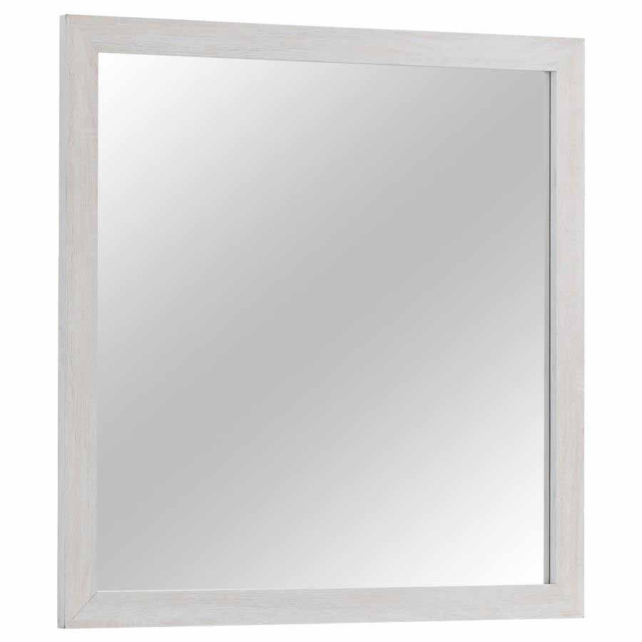 Brantford Coastal White Mirror by Coaster