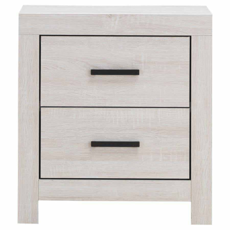 King Brantford Coastal White 4-Piece Bedroom Set by Coaster