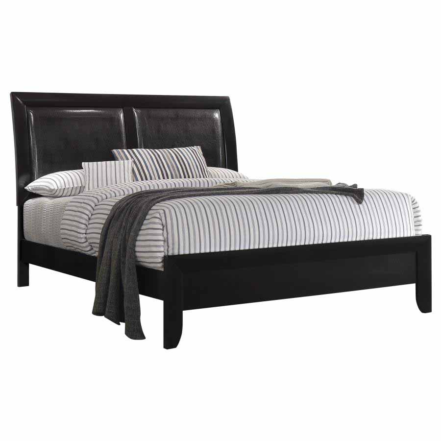 Briana Queen Bedroom Set with Aria Sectional Package Deal