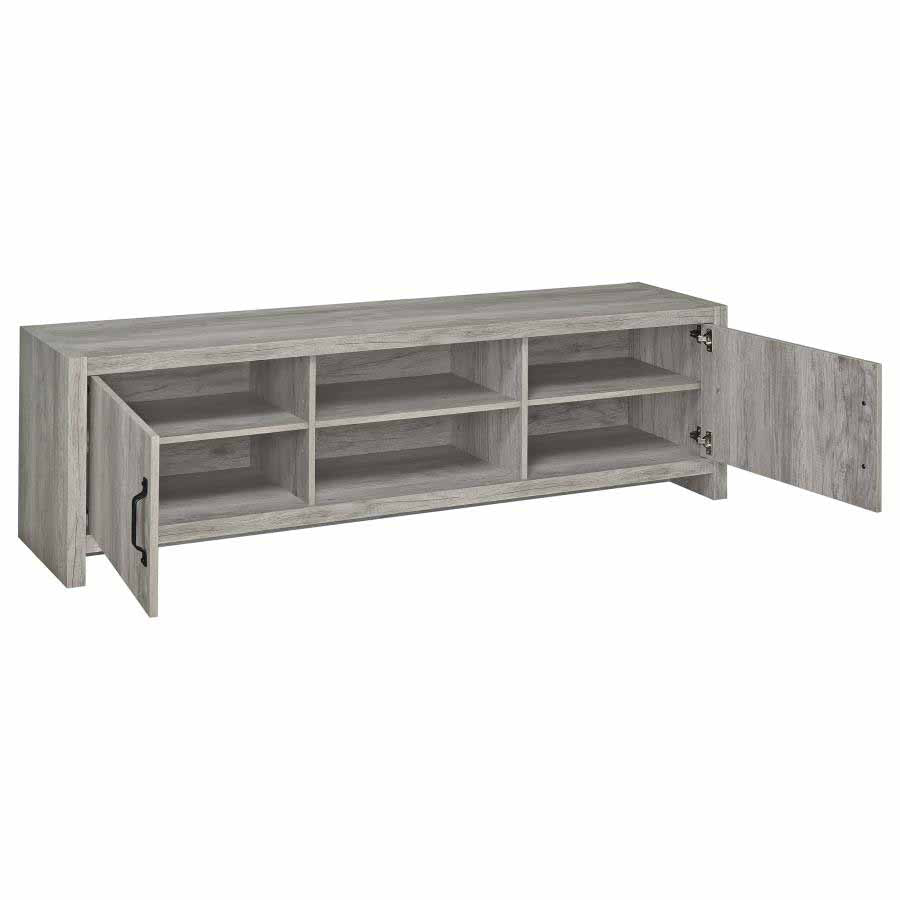 Burke 2-Door TV Stand by Coaster