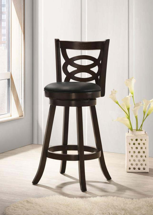 Calecita Swivel Bar Stools (includes 2 bar stools) by Coaster