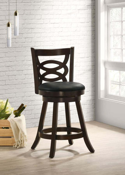 Calecita Swivel Counter Height Chairs (includes 2 chairs) by Coaster