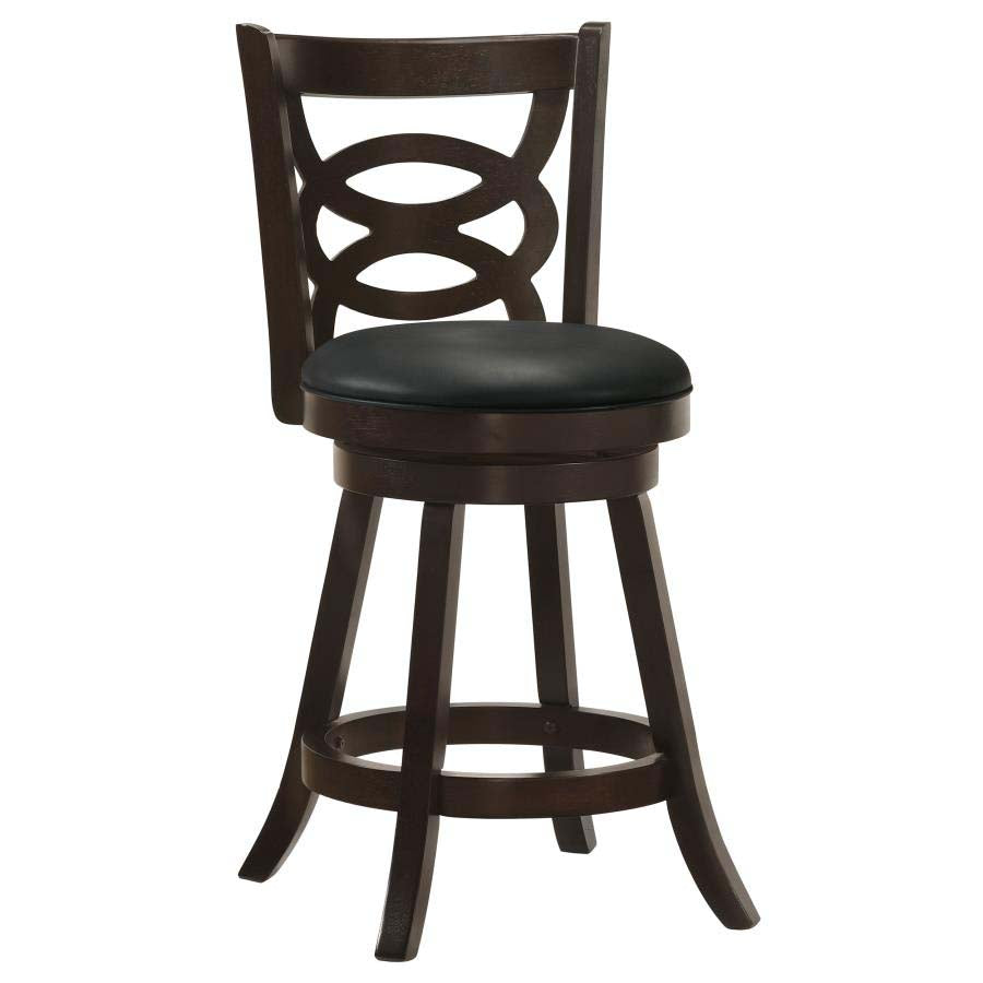 Calecita Swivel Counter Height Chairs (includes 2 chairs) by Coaster