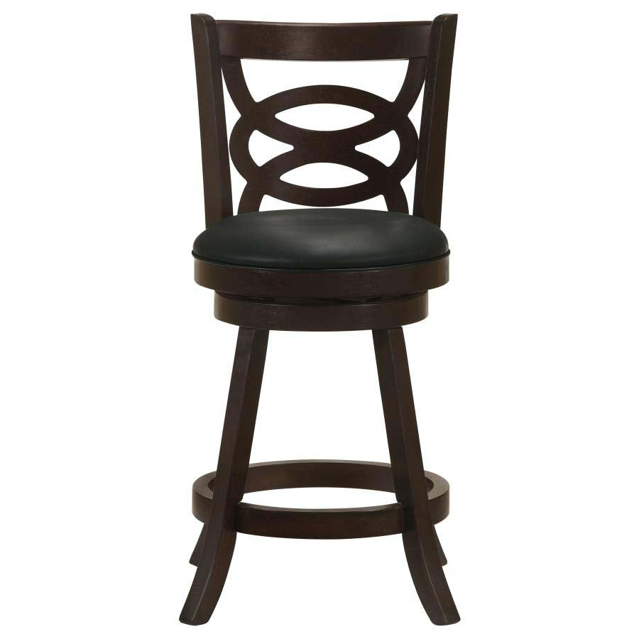 Calecita Swivel Counter Height Chairs (includes 2 chairs) by Coaster