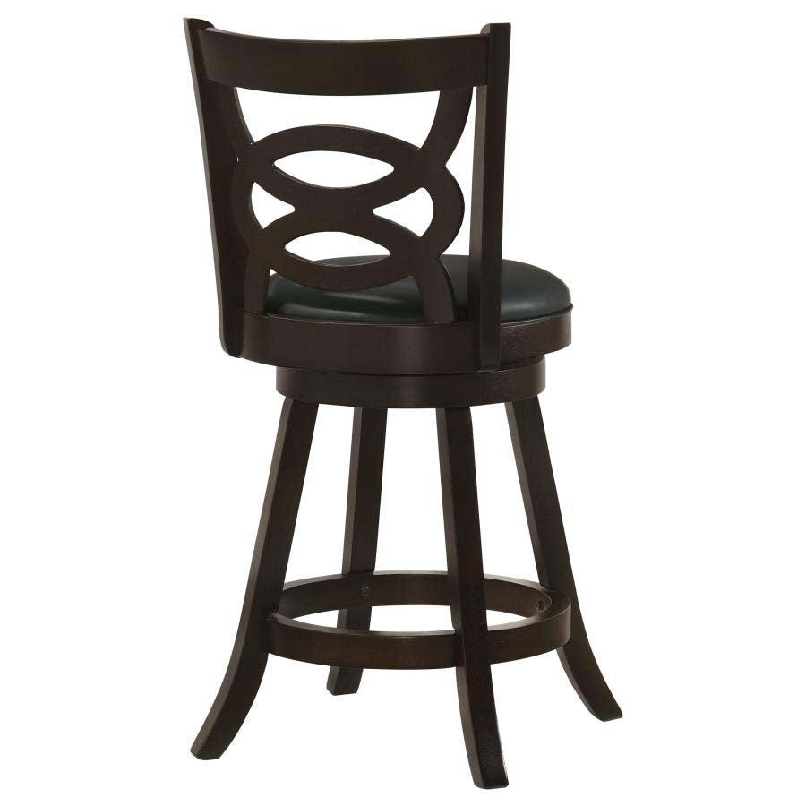 Calecita Swivel Counter Height Chairs (includes 2 chairs) by Coaster