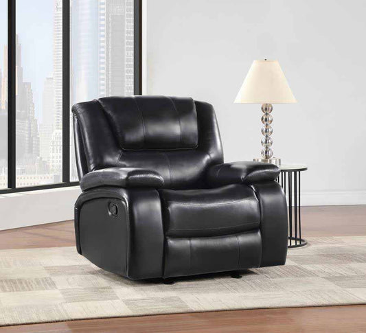 Camila Black Glider Recliner by Coaster