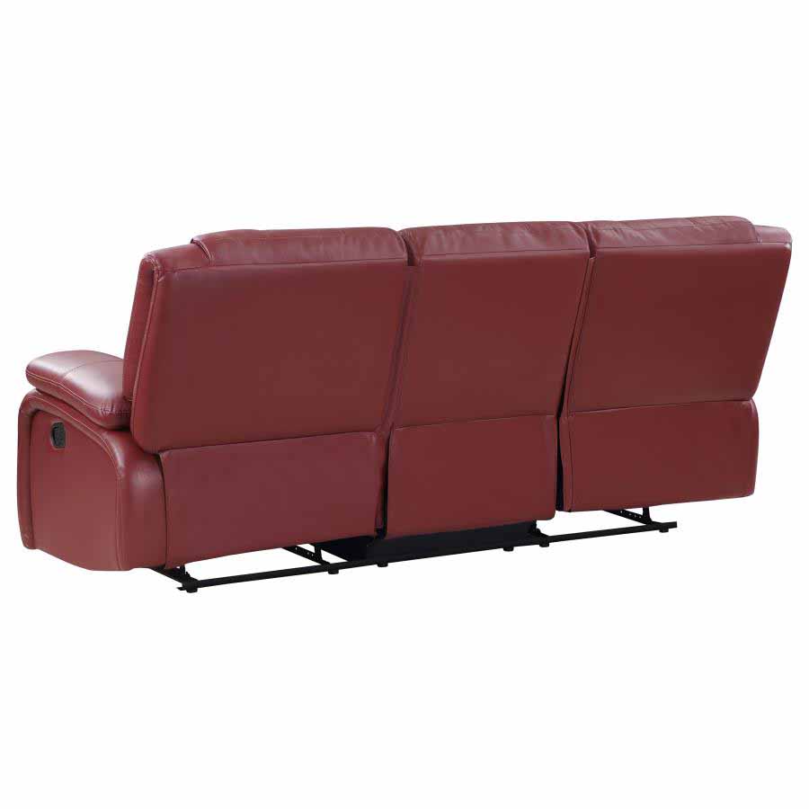 Camila Red Reclining Sofa by Coaster