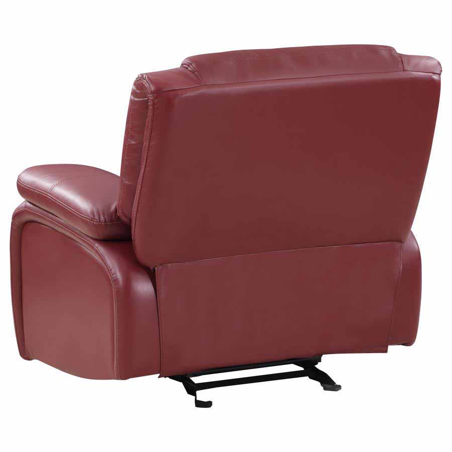 Camila Red Glider Recliner by Coaster