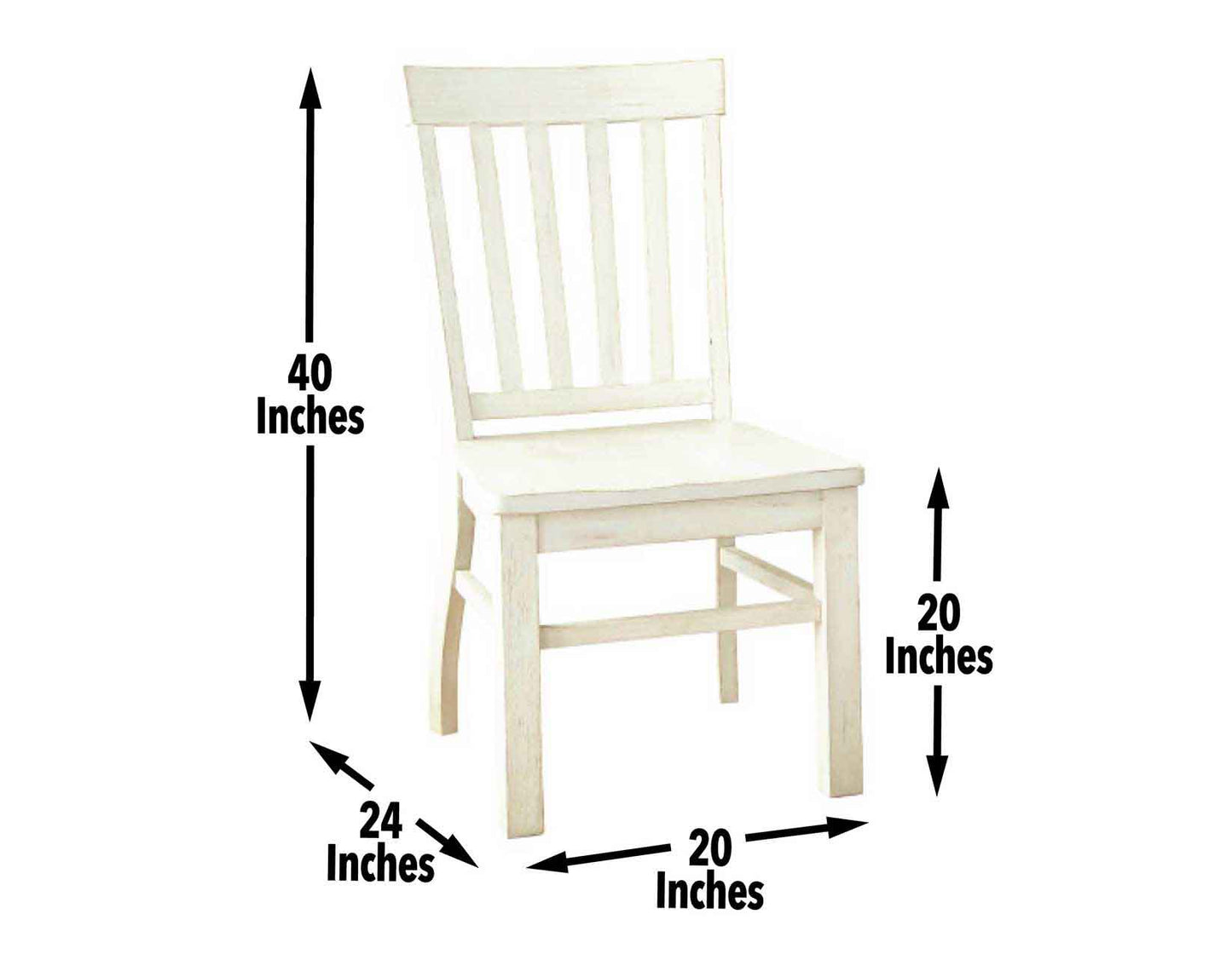 Cayla White Dining Chairs (includes 2 chairs) by Steve Silver