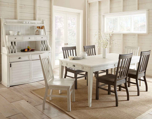 Cayla Dining Set (table and 6 chairs) by Steve Silver