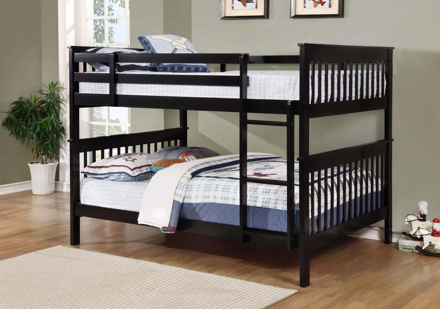 Chapman Black Full/Full Bunk Bed by Coaster