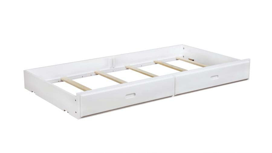 Chapman White Storage Trundle by Coaster
