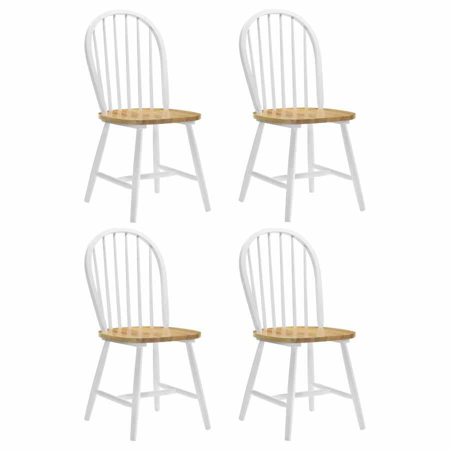Cinder Dining Chairs (includes 4 chairs) by Coaster
