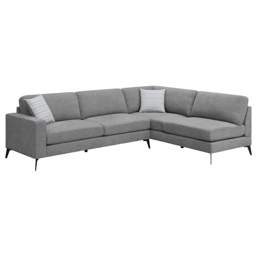 Watson Queen Bedroom Set with Clint Sectional Package Deal