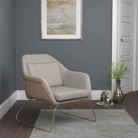 Cody Beige Accent Chair by Coaster