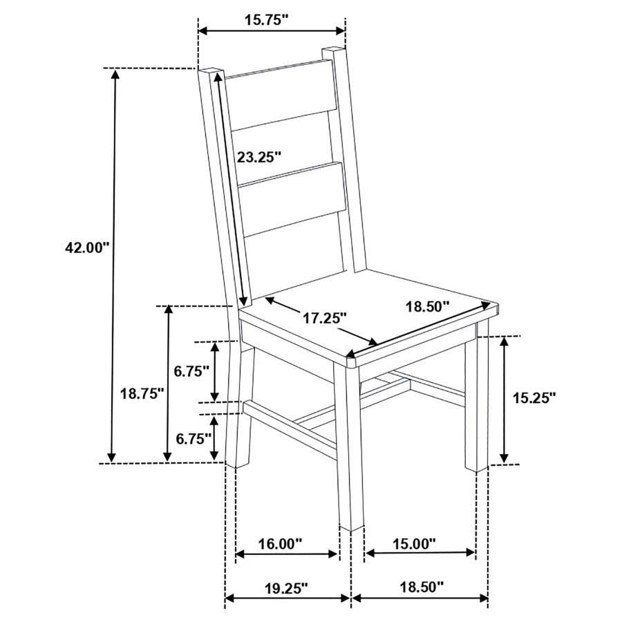 Coleman Dining Chairs (includes 2 chairs) by Coaster